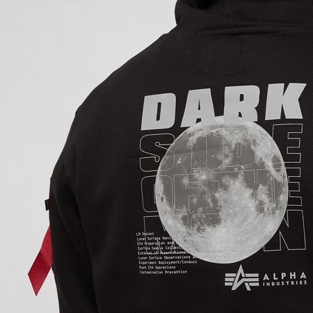 Alpha Industries Hoody Side online Hoodies Dark at SNIPES black/reflective